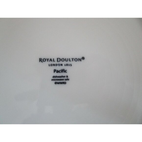 Royal Doulton Pacific Dots All Over Salad Plate England EUC - Picture 3 of 9